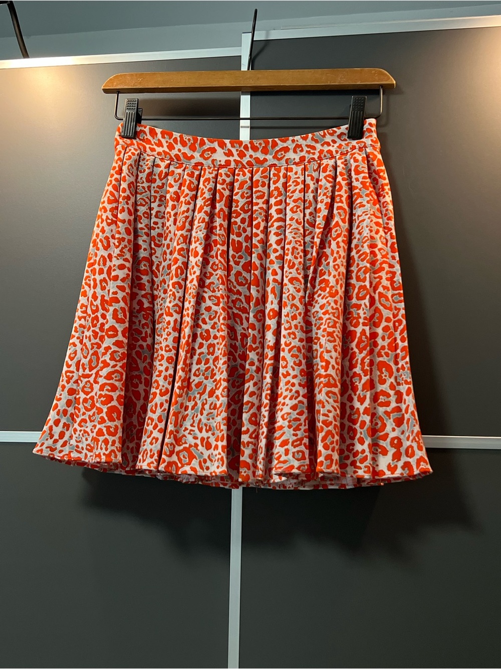 Maje Short Pleaded Skirt XS